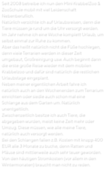 Mini KrabbelZoo & ZooSchule mobil ©2008 - 2025  Mini KrabbelZoo